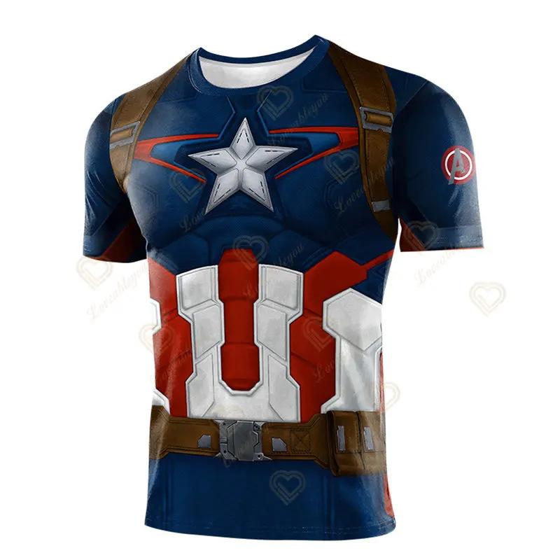 DC Marvel Superheld T-shirt 3D Digitale Print Iron Man Spider-Man Homecoming Cosplay Tee