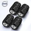 dwrzs5 For Volvo 4Pcs Car Wheel Valve Air Core Cap Auto Tire Accessories For Volvo XC60 EX30 XC40 S60 S90 V60 XC90 V40 V50 V70 V90 EX90