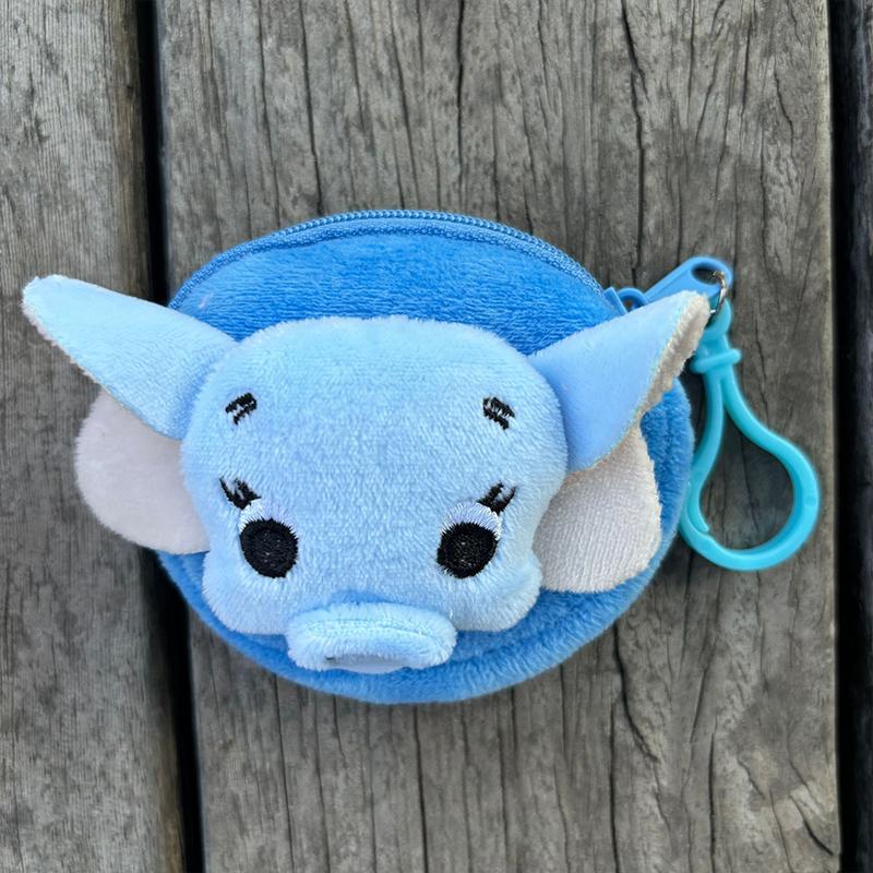 Cute Small Elephant Wallet Pendant Women Card Wallets Zipper Coin Pocket Card Bags Female Coin Purses Card Holder