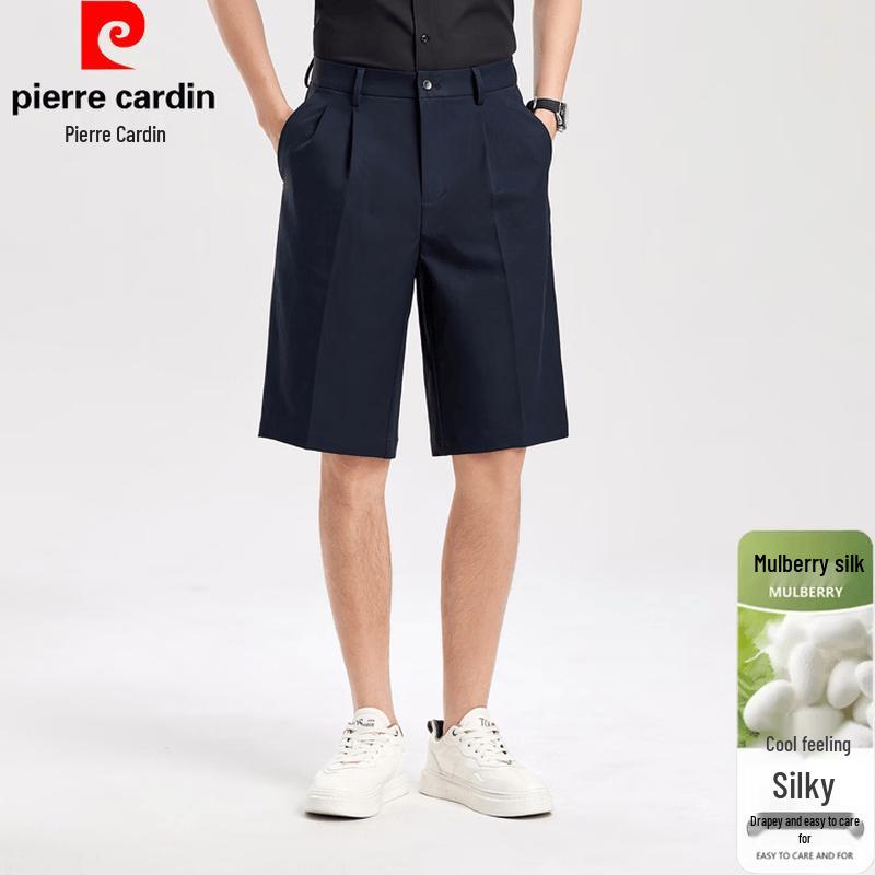 Pierre Cardin Men s Summer Casual Solid Shorts 36