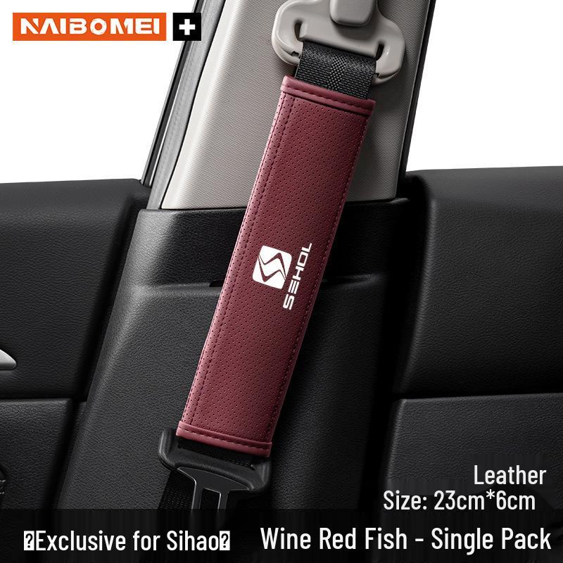 JAC Sehol A5/E10X/E20X/E40X/E50A Seat Belt Shoulder Pad Protector - Interior Accessory.