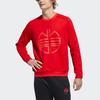 Adidas Neo Essentials Sweatshirt Men Tops Red H52974