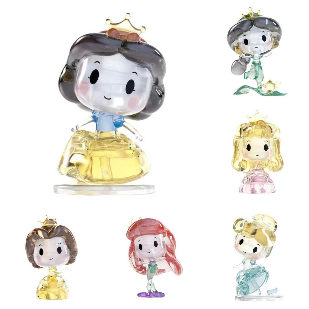 Disney Princess Crystal Building Blocks Set Diamond-like Diy Table Ornaments For Kids Toys