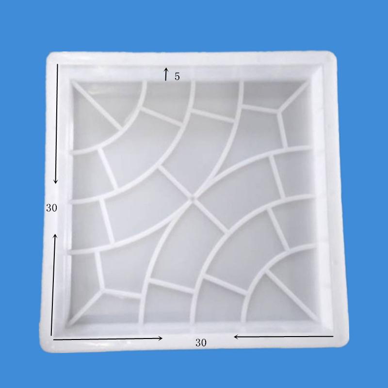 Path Maker DIY Paving Mold Cement Brick Mold Brick Concrete Stone Mould For Patio Garden Lawn Pavement Paver Driveway Walk Road