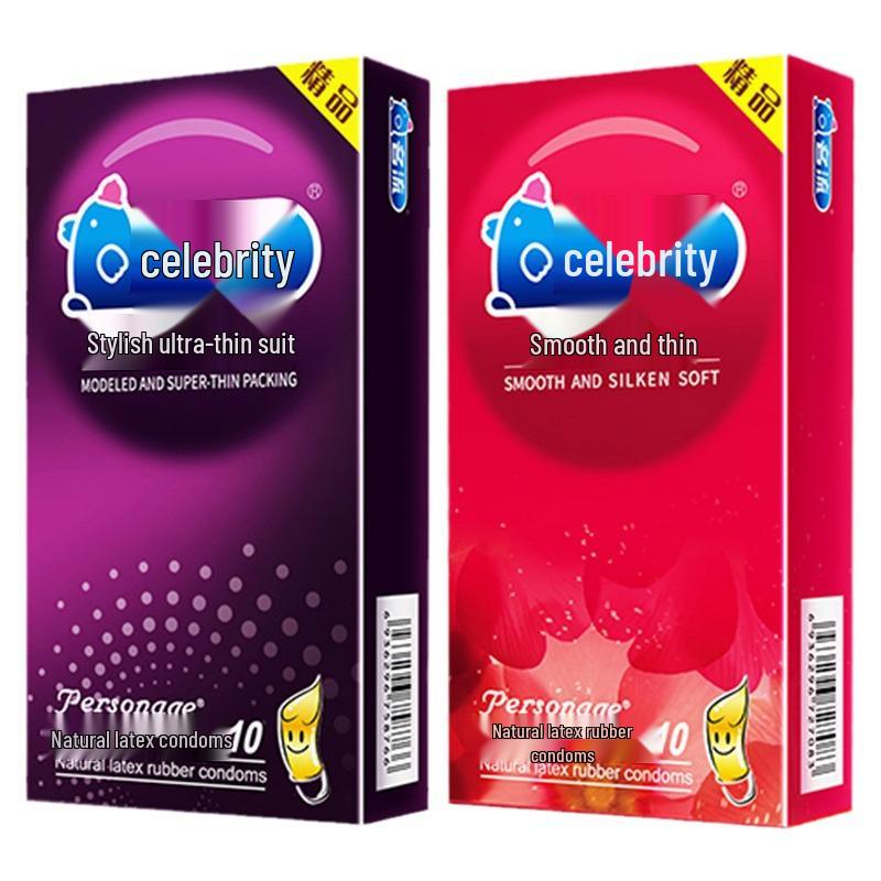 Mingliu Ultra-Thin 002 Dotted Ribbed Condoms - 10 Pack