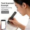 Translation Pen Scanner Reading Pen 142 Language Translation Text Speech Smart Recording Pen Voice Offline Translator for Travel Can Be Used Offline
