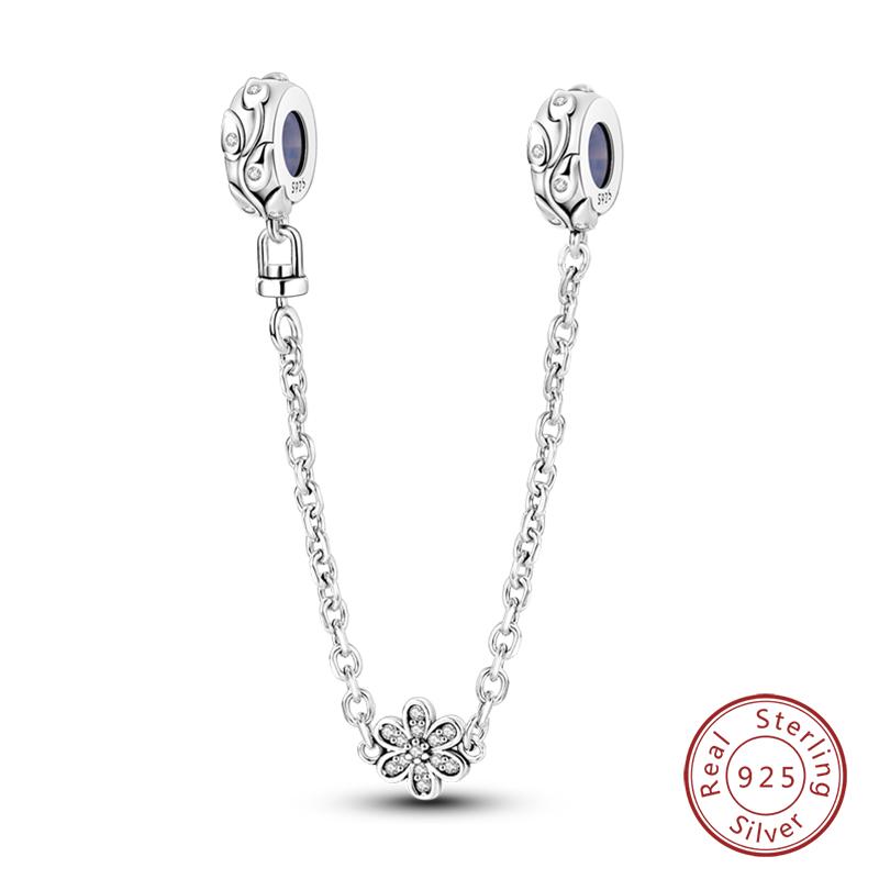 Copper Heart Shaped Keylock Cross Pattern Fantasy Cat Claw Safety Chains Fit Qikaola Original Bracelets Diy Jewelry