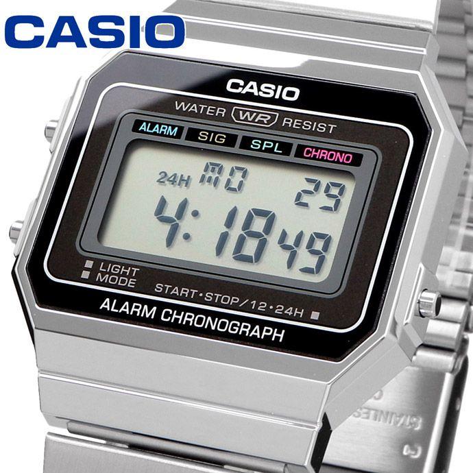Used CASIO Watch Cheap Casio Chipkashi Simple Men s Women s Kids A700W-1A [Parallel Import]