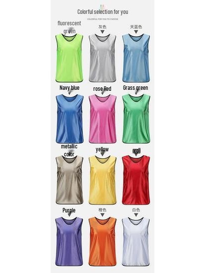 Striped Confrontation Vest for Children & Adults - Football Training Gear