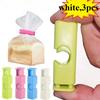 15pcs Food Sealing Bag Clip Reusable Fresh Food Storage Tools Plastic Sealer Clamp Snack Bread Seal Bag Home Kitchen Storage Clips