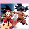 Dragon Saiyan Ball A Child Goku Figurine Stick Anime Model Statuary Gift Xmas