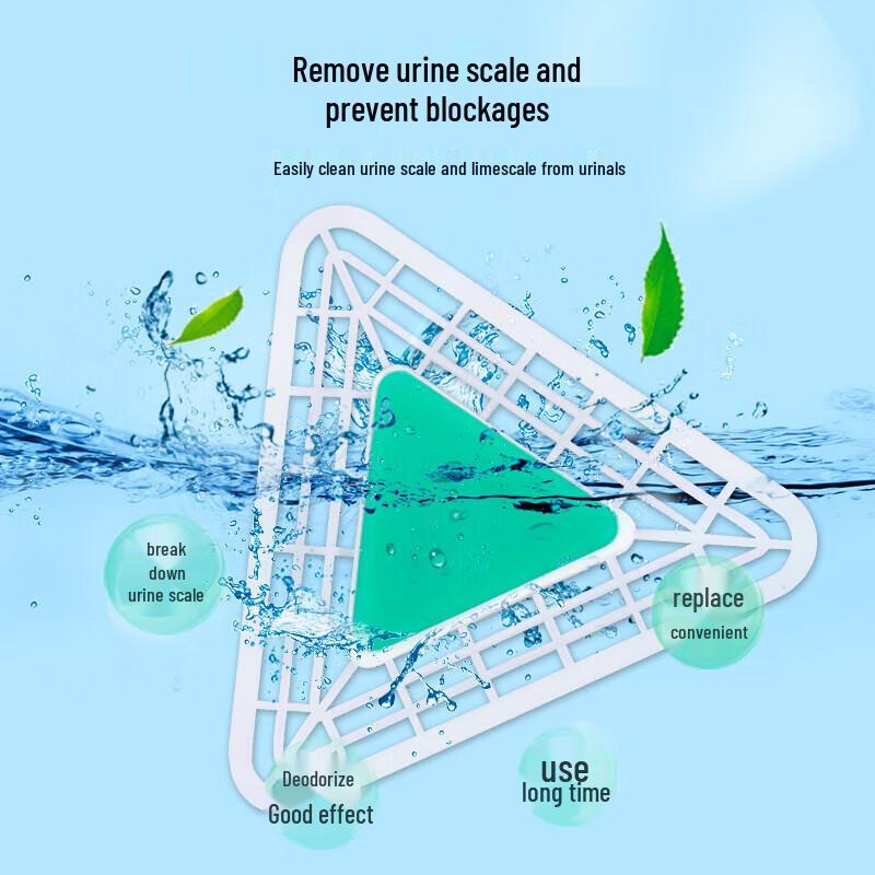 Triangular Urinal Deodorizer Filter Mesh