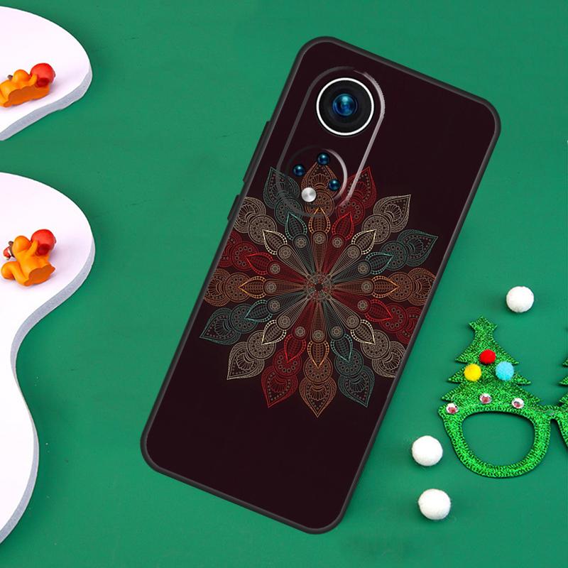 Flowers Mandala Floral Case For Honor Magic 7 Pro 6 5 50 70 90 200 Lite X9b X9a X8a X8b X7a X6a X8 X9 X9c Cover
