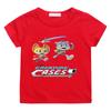 T-shirt con Stampa Anime Biological Case Divertimento Intellettuale per Bambini Cartone Animato Ragazzi e Ragazze Top
