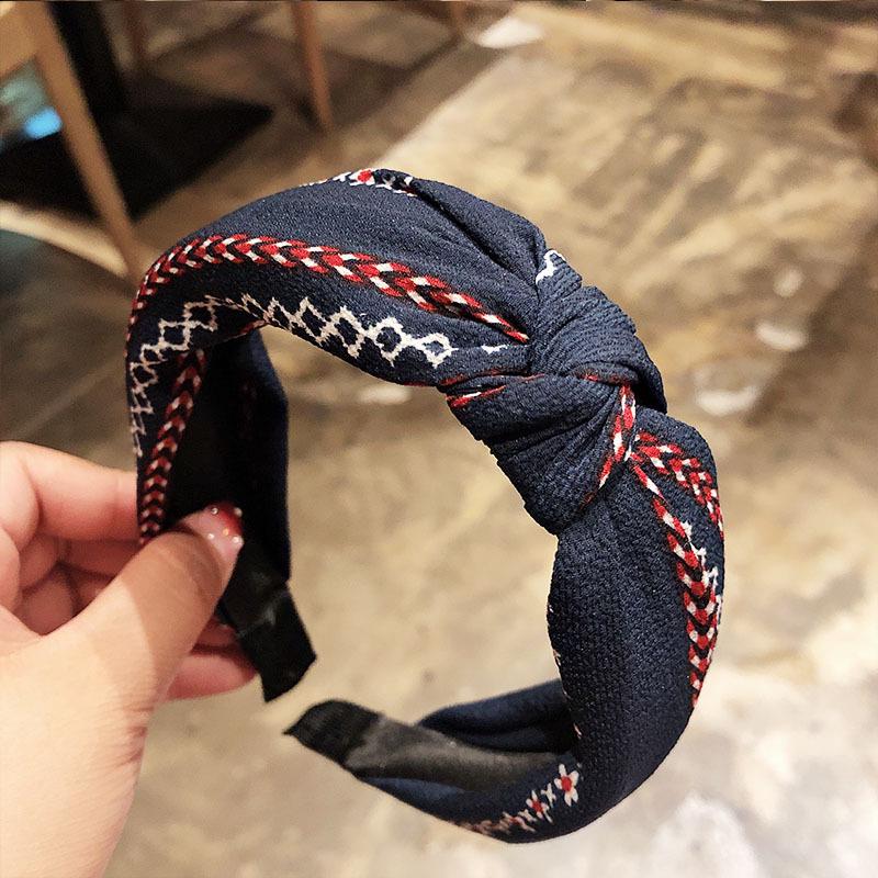 Striped Print Straw Weaving Hairband Hair Hoop Solid Hair Band Bow Headband Striped Print Straw Weaving Hairband Hair Hoop Solid Hair Band Bow Headband