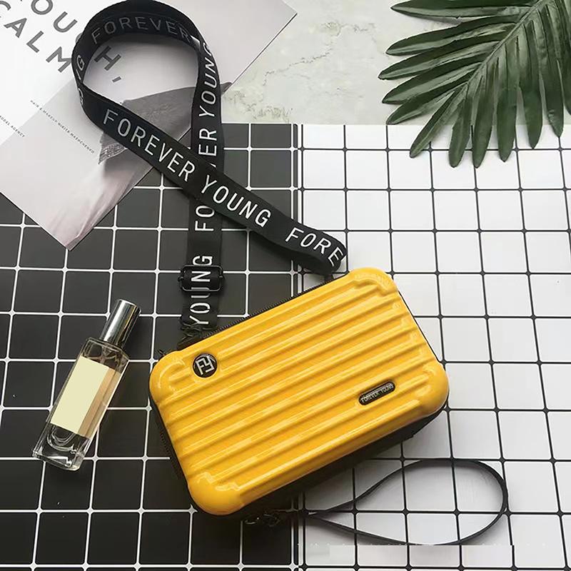 

Цветная сумка кроссбоди женская косметичка трендовая сумка-тоут сумка через плечо чемодан кошелек клатч