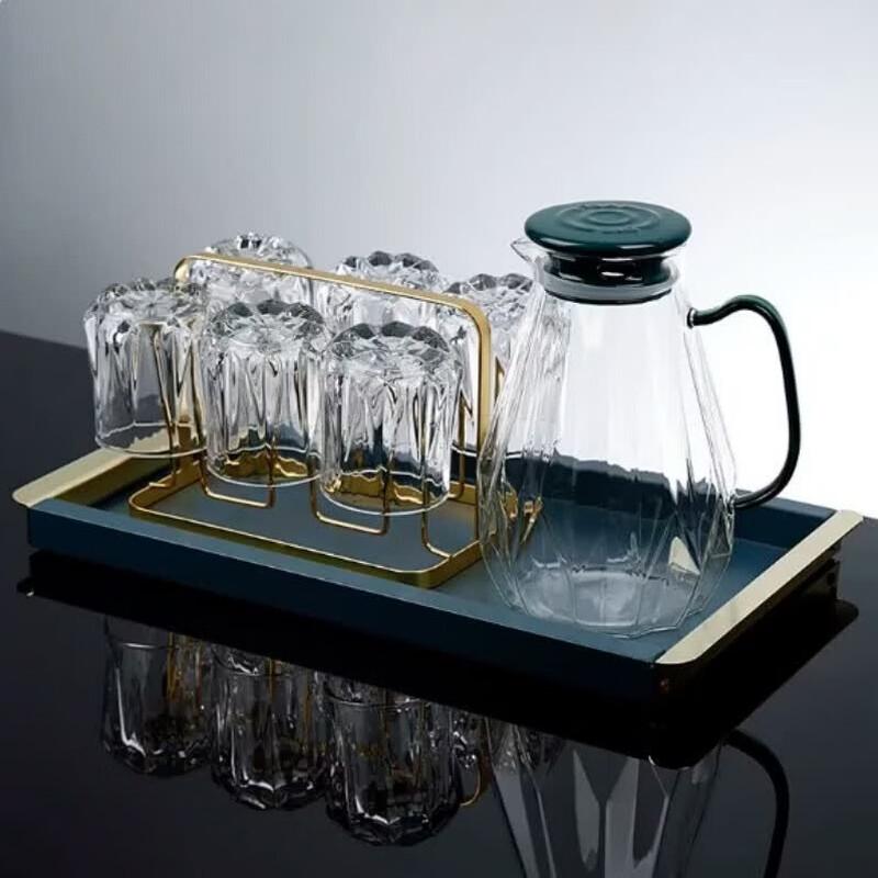 

Xingdu Light Luxury Diamond Pattern Glass Drinkware Set
