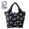 Haleiwa Happy Market Eco Bag Rainbow 4305 [Yubi] Thermal/Cold [Eco Bag, Stylish, Cute, Lightweight, Compact, Foldable, Cold, Pattern]