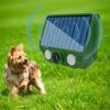 Solar Powered IP66 Waterproof Animal Repellent Device with 500mAh Rechargeable Battery for Outdoor Garden Lawn Pest Control