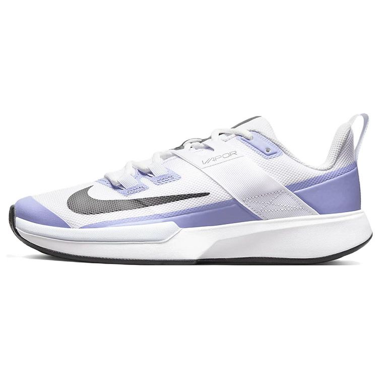 Nike Wmns NikeCourt Vapor Lite Light Thistle Football Grey White Black DC3431-500 EU 36