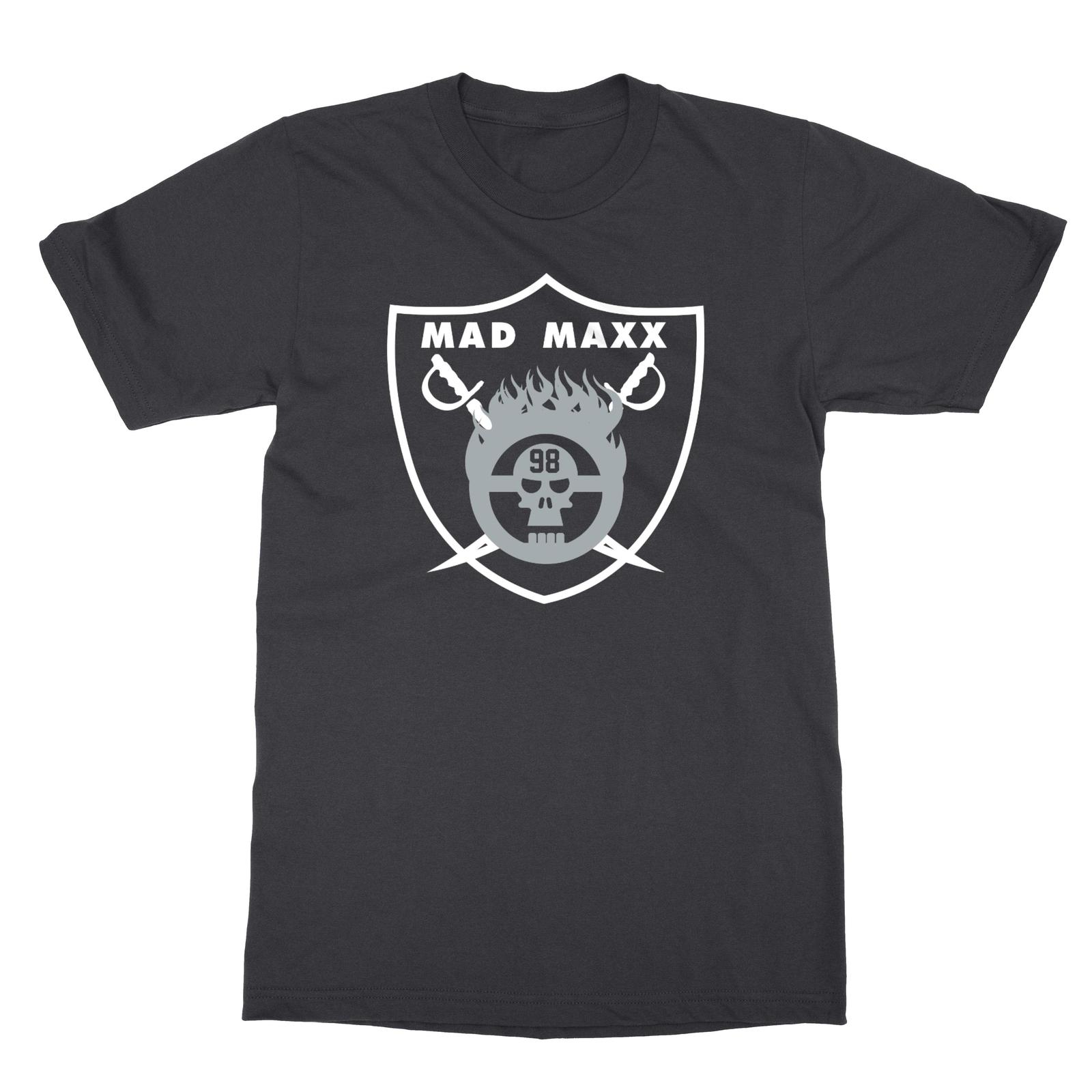 Las Vegas Raiders Maxx Crosby Mad Maxx Logo Football Unisex T-shirt S
