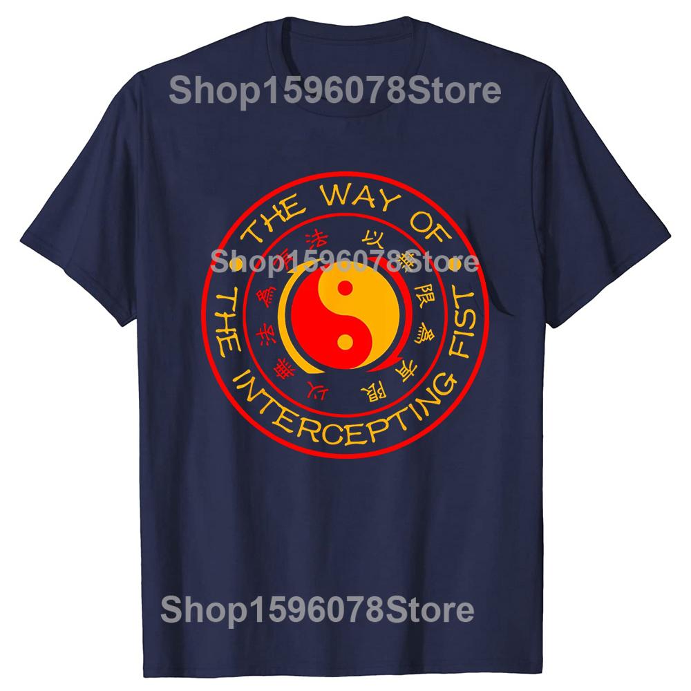 Funny Jeet Kune Do The Way of Intercepting Fist Seal JKD T Shirts Unisex Streetwear Tee Shirt Short Sleeve Unisex Loose Clothing S