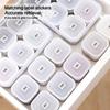 1/7pcs Plastic Refrigerator Storage Box with Lid Condiment Boxes Safe Trasparent Crisper