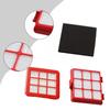 1 Set Reusable Container Filters Foam Filters Kit For Grundig VCC3870 A EcoCyclone Home Cleaning Accessories