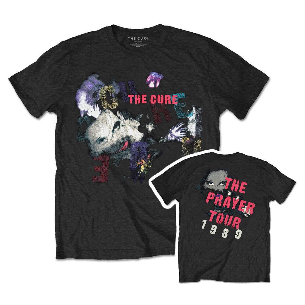 

The Cure T-Shirt Prayer Tour 1989 Official Band Black New S
