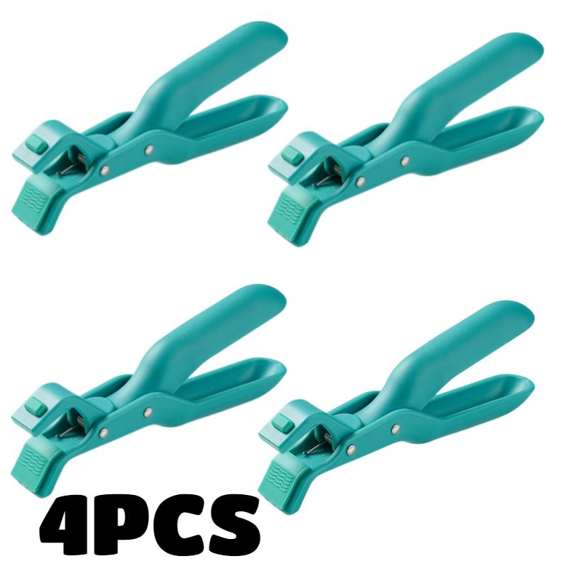 4PCS Anti-Scald Clips Hot Dish Plate Gripper Non-slip Bowls Clamp Moving Hot Plate Bowls Pizza Pan Air Fryer Microwave Oven