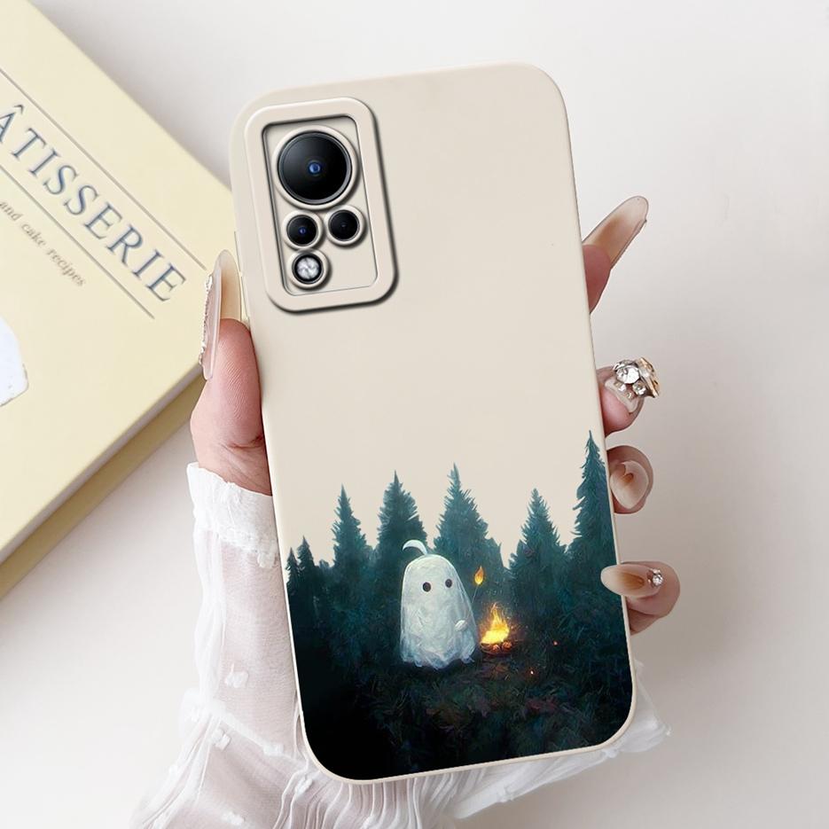 Für Infinix Note 11 Hülle Note 12 X663 X663B Stilvolle Candy Painted Handyhüllen für Infinix Note 11 Pro Note11 S Weiche Fundas