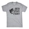 Mens Beer Fishy Fishy T Shirt Funny Fishing Drinking Hilarious Saying Novelty