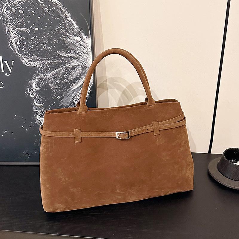 Retro Premium Matte Tragetasche für Damen, die gleiche tragbare Umhängetasche mit großem Fassungsvermögen für Pendler im Herbst und Winter