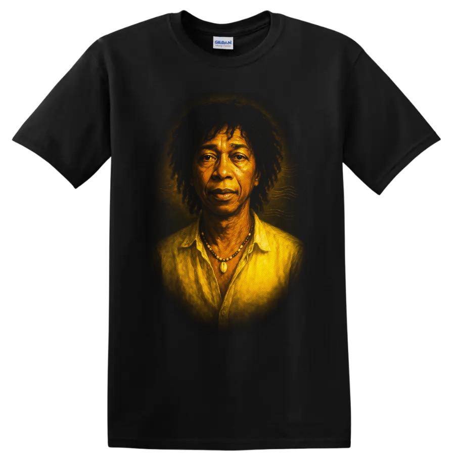 Ingrid Pollard Portrait T Shirt Golden Light Fine Art Black Tee