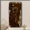 Medieval Retro Archangel Lucifer   Phone Case For Samsung Galaxy A73,A72,A71,A70,A53,A52,A51,Soft Silicone Black Cover