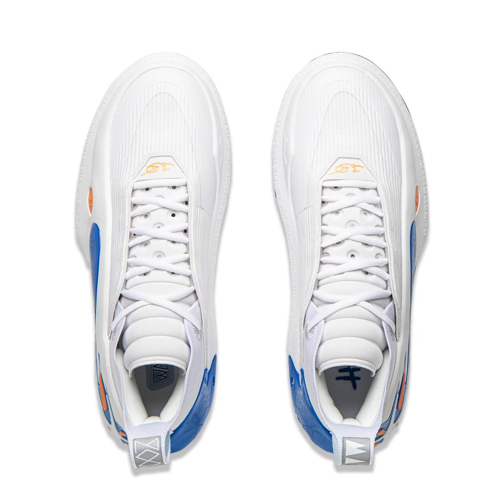 Li-Ning Way Of Wade 11 Draft Day Ανδρικά Αθλητικά Παπούτσια Λευκό Μπλε Πορτοκαλί ABAU049-26