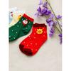 Daiso Christmas Kids Socks 7 9 Years Old