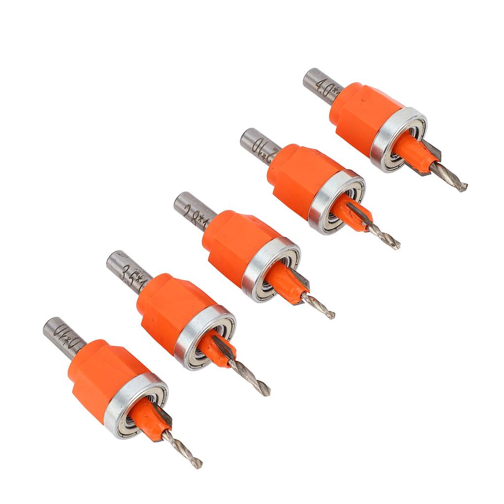 Limit Countersink Drill Bit Cemented Carbide Accurate Screw Tapered Countersink Drill Bit for