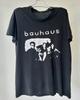26 Bauhaus Band Seltenes Design Schwarz Kurzarm Unisex T-Shirt Remake NH15095 Unisex T-Shirt