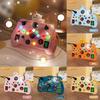 Montessori Busy Board With Led Lights And Sound For Toddler Sensory Development