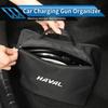 New Car Charging Gun Organizer Charger Storage Bag Accessories For Great Wall Haval F7 H6 H2 H3 H5 H7 H8 H9 M4 F7X F7H H2S