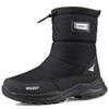Thickened Snow Boots Antiskid Waterproof Casual Winter Cotton Shoes Plush Warm Men Short Boots Outdoor Work