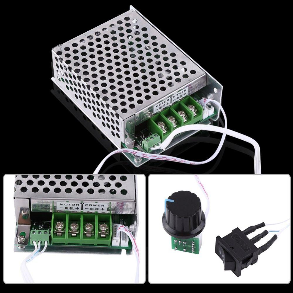 Adjustable PWM Speed Controller 40A Speed Governor CCM6DS-B DC Motor Speed Controller  Drill