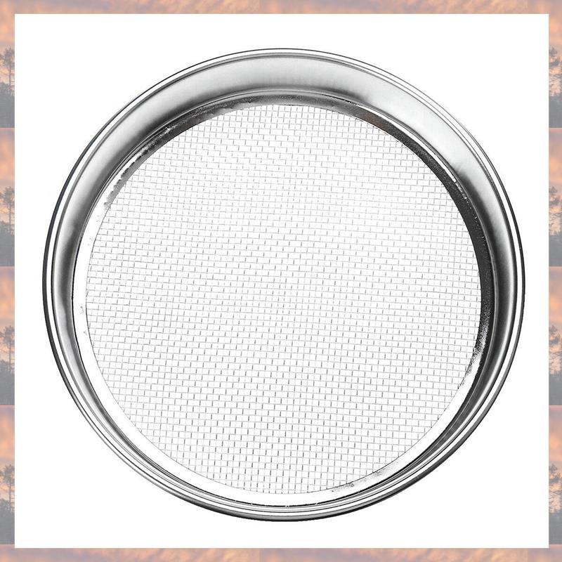 2025 Trend 5X Heavy Duty Garden Riddle Sieve Mesh Soil Sift Compost Seed Tray Gardening Tool-18 (1Mm)
