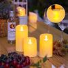 Remote-Controlled LED Candle: USB Rechargeable Flickering Lights for Weddings, Restaurants, Concerts, or Romantic Settings