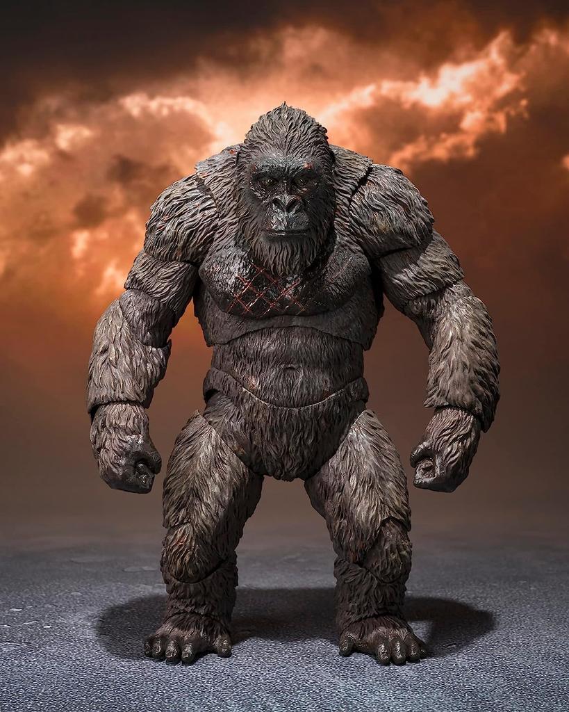 TAMASHII NATIONS Godzilla Kong 2021 Kong Event Limited Color Edition Bandai Spirits Monsteraz Figure vs. S.H.