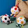 Globaler Fußballpokal Maskottchen Plüschtier mit Polyesterfaser für Kinder und Sammler