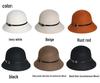 2025 Women's British Retro Wool Felt Hat: Autumn/Winter Fashion Belted Bucket Hat