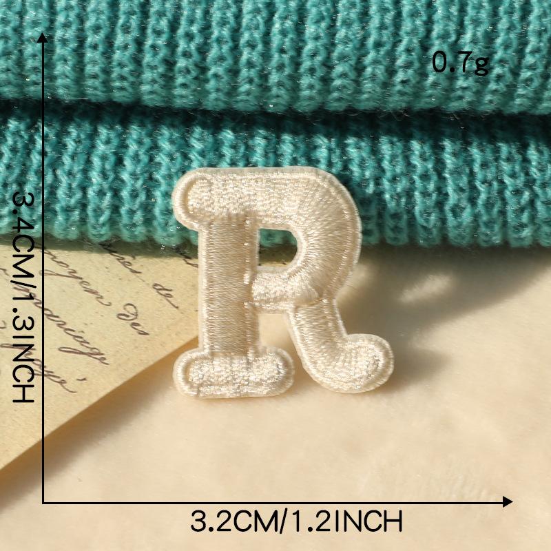 

Вышитая этикетка буква R значок счет мальчик одежда аксессуары рука счет DIY аксессуары нашивка наклейка вышитая ткань наклейка E5L-A-4-5