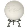  3D Solar System crystal ball Engraved Solar System Miniature Planets Model